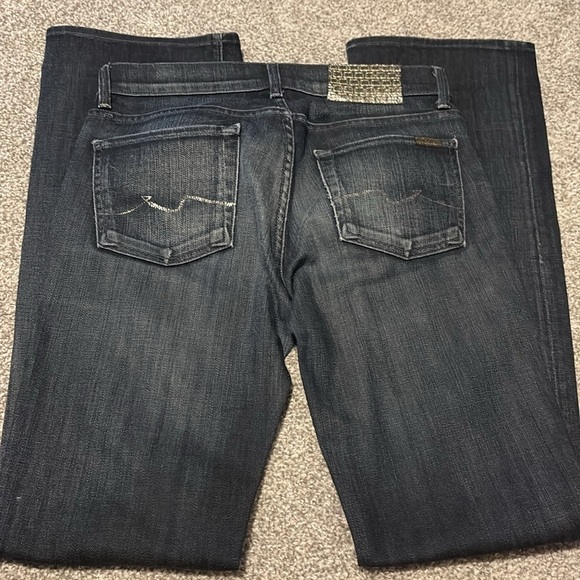 7 For All Mankind High Rise Boot Cut Jeans - Picture 4 of 6